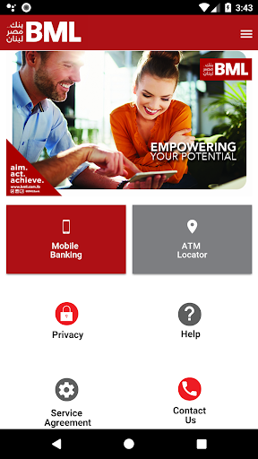Android application BML App screenshort