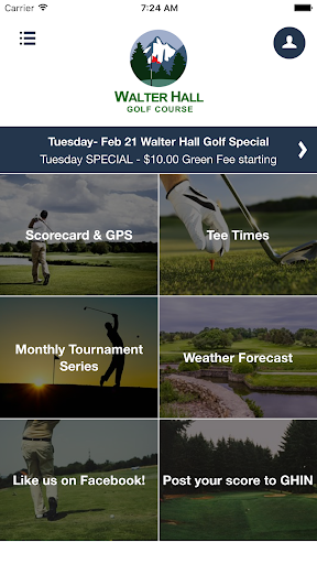 Walter Hall Golf Course Screen 2