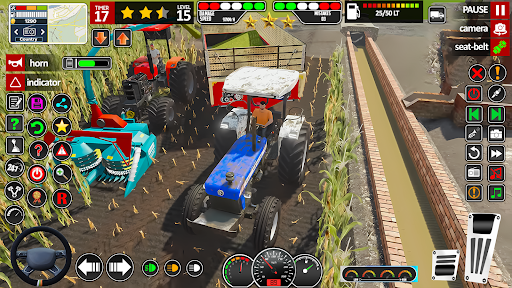 Farming Games- Tractor Driving screenshot 6