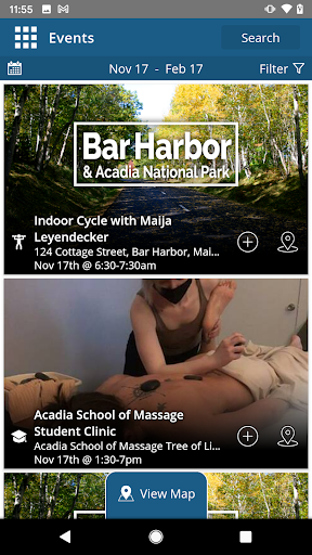 Screenshot of Visit Bar Harbor