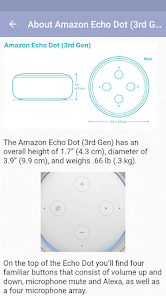 Captura de Pantalla 6 Guide for Amazon Echo dot 3rd  android