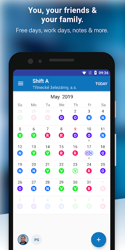 Screenshot of Shifter - Shift calendar
