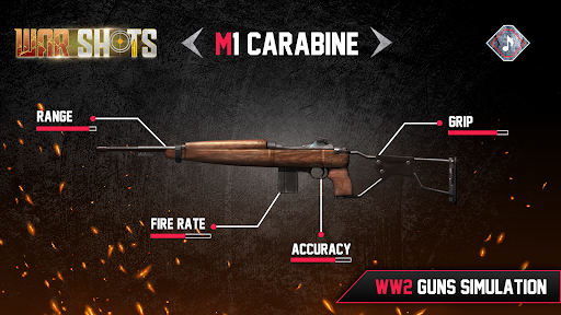 Android application WarShots - Gun Sounds,WW2 Guns screenshort