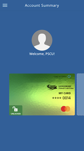 Longshore FCU Debit Screen 2
