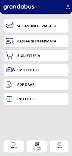 Android application GrandaBus screenshort