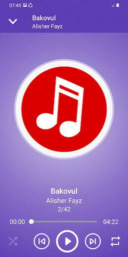 Android application Алишер Файз screenshort