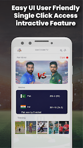 Live Cricket: TV Streaming App