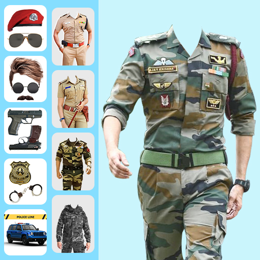 Man Police Suits Photo Editor - AppWisp.com