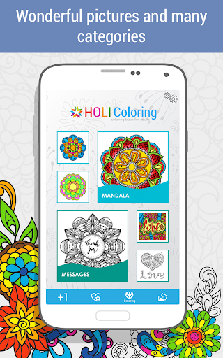 Coloring Book for Adults Screenshot 3 - AppWisp.com