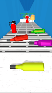 Bottle on Stairs 3D - ASMR Run