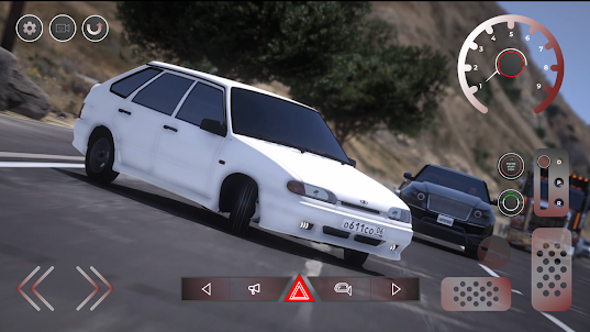 Lada Russian Car Drift - 🕹️ Online Game