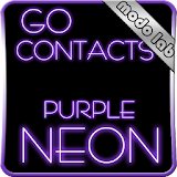 Purple Neon GO contacts theme icon