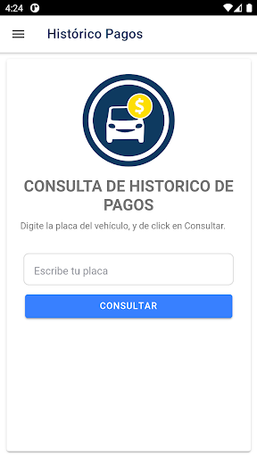 Android application Impuesto Vehículos Cund screenshort