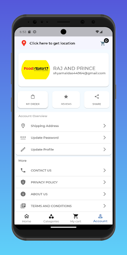 Foodeato Screen 2