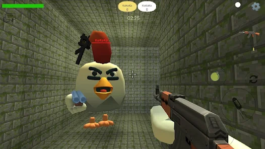 possessed pig , scary entitys and more in chicken gun!! who are they?? 