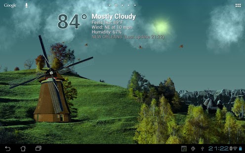 True Weather LWP Captura de pantalla