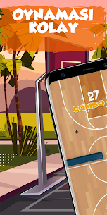 Flip Dunk Shot internetsiz basketbol oyunları APK 2022 3