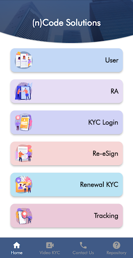 Android application (n)Code Solutions CA screenshort