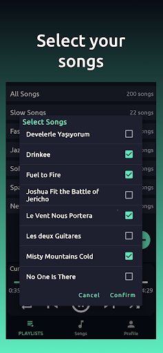 Fit Music Screen 3