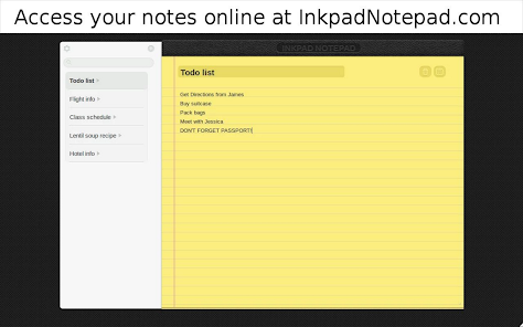Inkpad Notepad To Do List Apps On Google Play