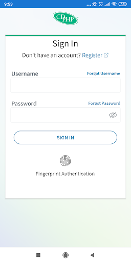 Android application My CDPHP® screenshort