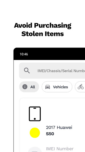 Find My Ride & Items Screen 2