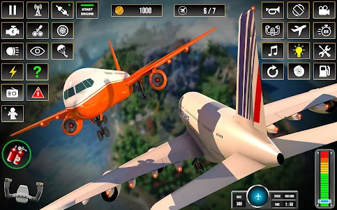 Pilot City Plane Flight Games