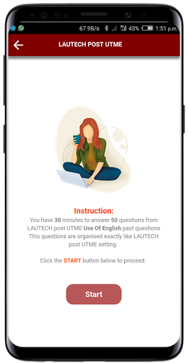 LAUTECH POST UTME Screen 3