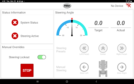 Android application Pillar Laser Seed Drill screenshort