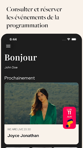 Android application we are club_ screenshort