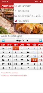 Argentina Calendario 2024 Screenshot