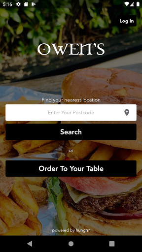 Android application Big Owen's Bar screenshort