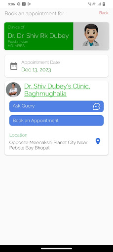 Dr Shiv Dubey Child Specialist Screen 3