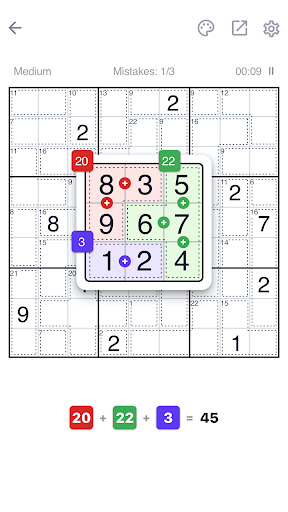 Killer Sudoku - Sudoku Puzzle 3