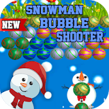 Snowman bubble Shooter icon