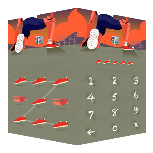 AppLock Theme Sneakers logo