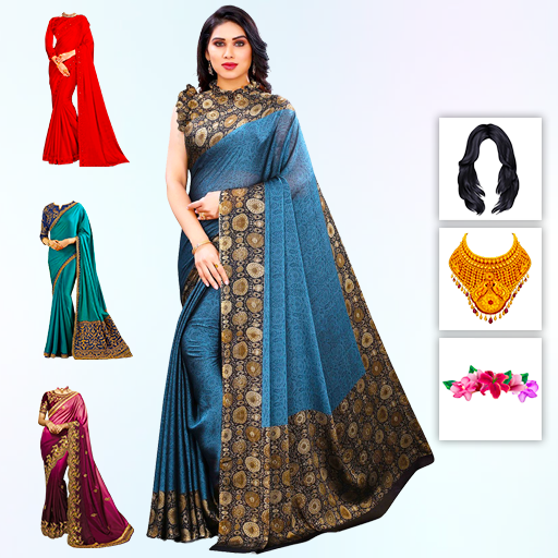 Women Design Saree Pics Editor