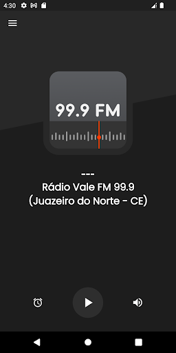 Android application Rádio Vale FM 99.9 screenshort