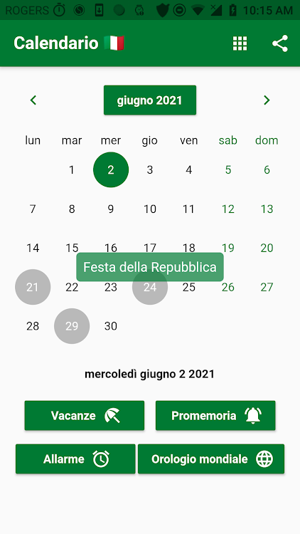 Calendario Italiano 2024 - 6.6.63 - (Android)