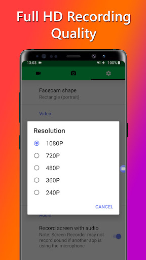 FaceCam Screen Recorder Screenshot 4 - AppWisp.com