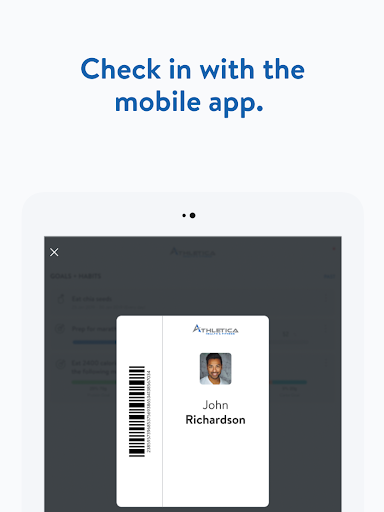 Screenshot of Athletica Health and Fitness
