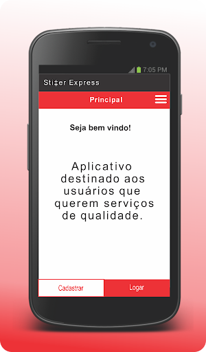 Android application Stifler Express - Cliente screenshort
