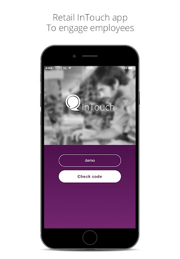 Android application InTouch. screenshort