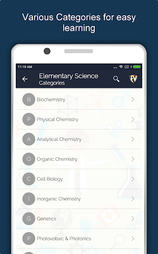 Screenshot of Basic Science Dictionary