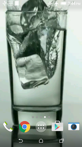 Ice Cubes Live Wallpaper Screen 2