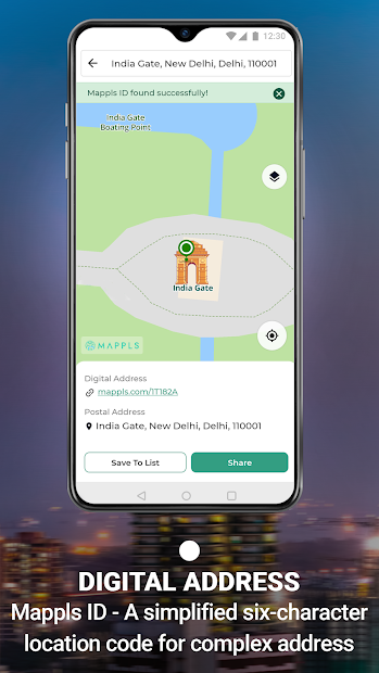 Screenshot 5 Mappls (MapmyIndia Move) android