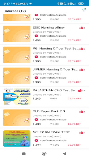 Nurses Hub Screen 3