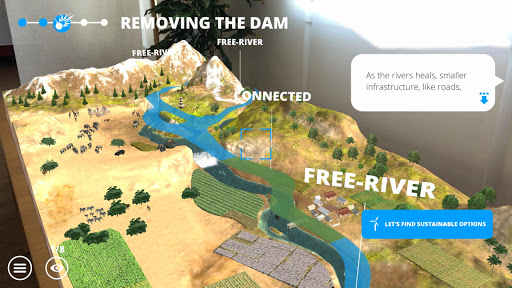 Android application WWF Free Rivers screenshort