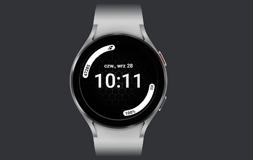 Carbon watch face Screen 2