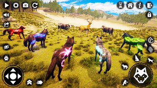 Wolf Simulator Animal Games 3D - Screenshot 2